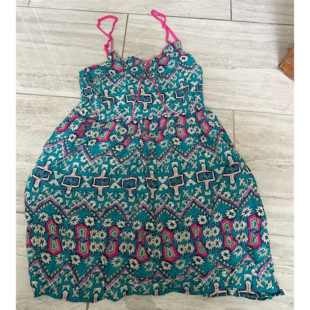 Xhiliration Slip On Boho Dress